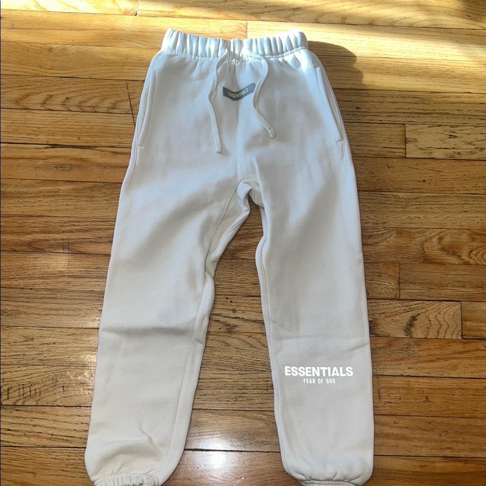 Essentials Kids Cream Sweatpants